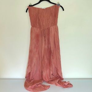 “Fantastic Fawn” Marmalade Peach Jumpsuit